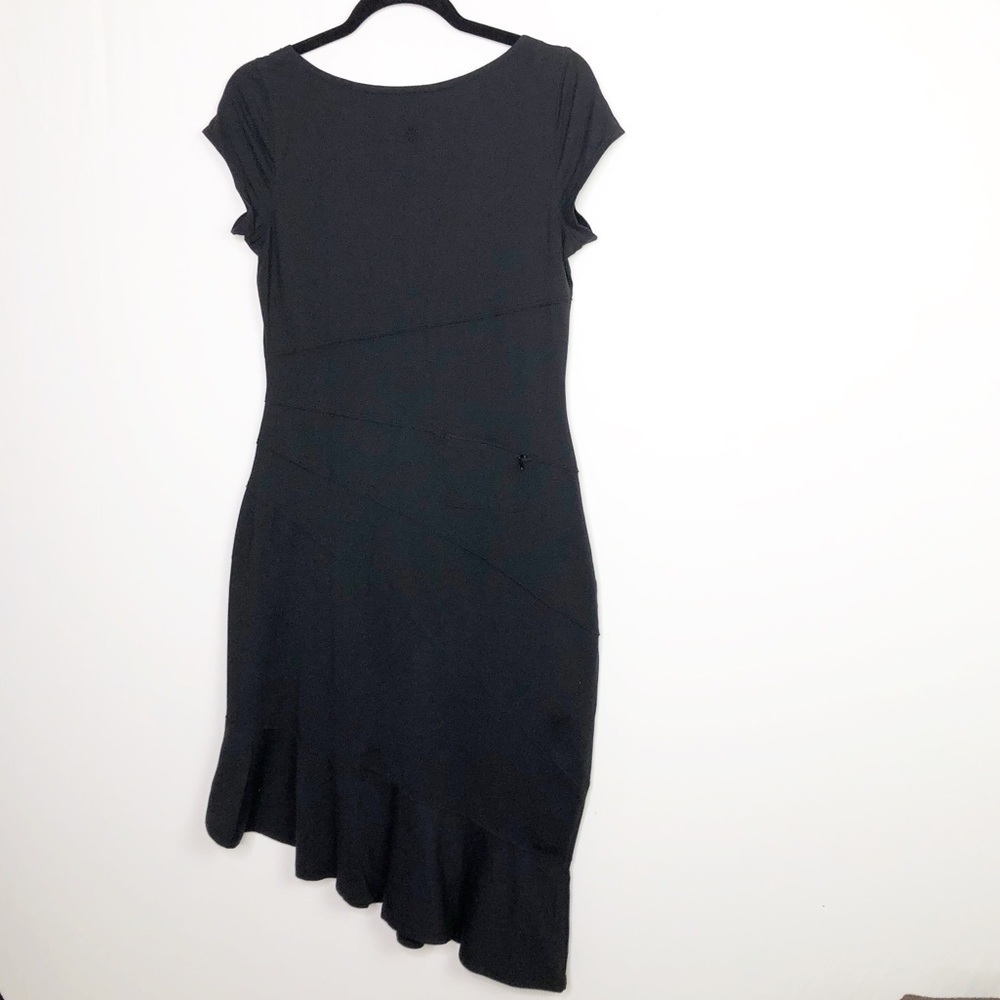 ATHLETA small Black T-shirt dress - Picture 2 of 9
